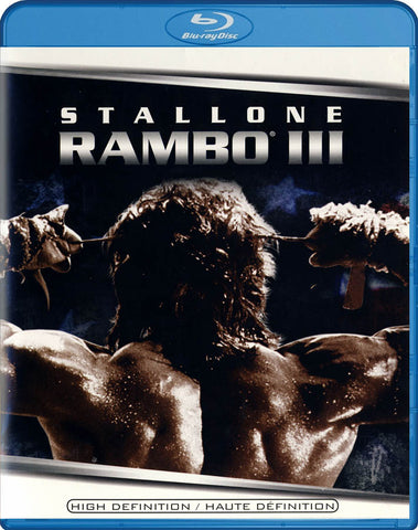 Rambo III (3) (Blu-ray) (Érable) (Bilingue) BLU-RAY Movie