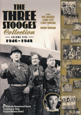 The Three Stooges Collection, Vol. 5: 1946-1948 (Boxset) DVD Movie 