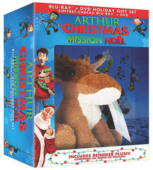 Arthur Christmas (Blu-ray + DVD Gift Gift Set) (Comprend une peluche renne) (Coffret) (Bilingue)