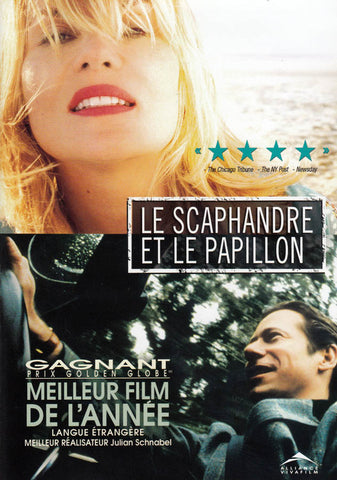 The Diving Bell and The Butterfly (French Cover) (Bilingual) DVD Movie 