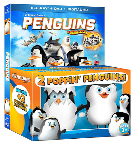 Penguins Of Madagascar w/ Spring Gift Pack (Blu-ray/DVD/Digital HD) (Blu-ray)(Boxset)(Bilingual) BLU-RAY Movie 