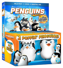 Penguins Of Madagascar w/ Spring Gift Pack (Blu-ray/DVD/Digital HD) (Blu-ray)(Boxset)(Bilingual)
