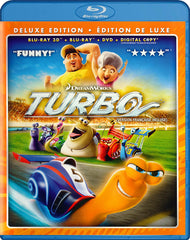 Turbo (Édition Deluxe) (Blu-ray 3D + Blu-ray + DVD + Copie Numérique) (Blu-ray) (Bilingue)