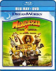 Madagascar - Escape 2 Africa (Blu-ray + DVD) (Blu-ray) (Bilingue)