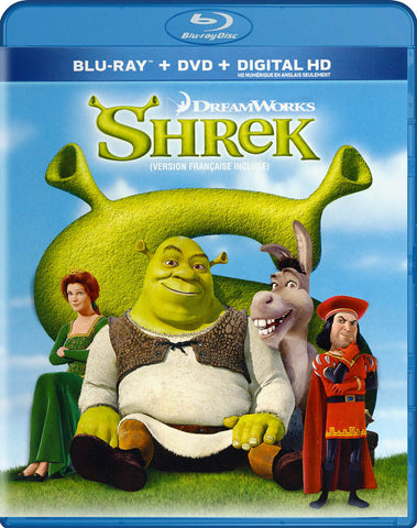 Shrek (Blu-ray + DVD + Digital HD) (Blu-ray) (Bilingue) BLU-RAY Movie