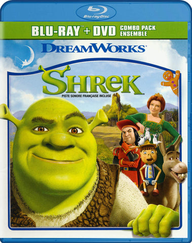 Shrek (Blu-ray + DVD) (Blu-ray) (Bilingue) Film BLU-RAY