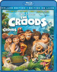 The Croods (Deluxe Edition) (Blu-ray 3D / Blu-ray / DVD / Digital HD) (Blu-ray) (Bilingual)