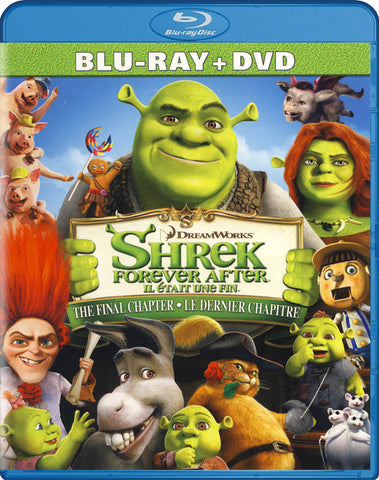 Shrek - Forever After: Le dernier chapitre (Blu-ray + DVD) (Blu-ray) (Bilingue) Film BLU-RAY