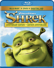 Shrek - Anniversary Edition (Blu-ray / DVD / Copie Numérique) (Blu-ray) (Bilingue)