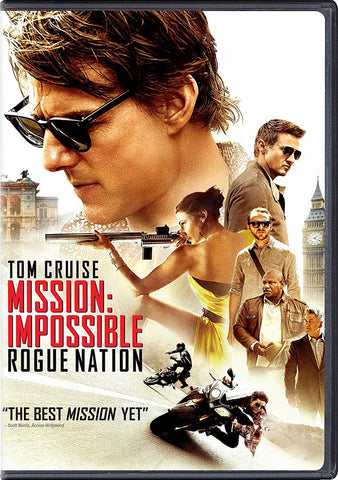Mission: Impossible - Rogue Nation DVD Movie 