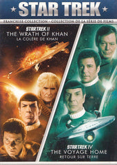 Collection de franchises Star Trek (StarTrek II / StarTrek IV) (Bilingue) (Boxset)