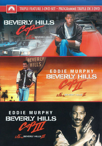 Beverly Hills Cop / Beverly Hills Cop 2 / Beverly Hills Cop 3 (Trois caractéristiques) (Bilingue) DVD Film