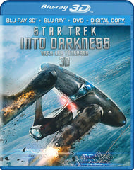Star Trek - Into Darkness (Bilingue) (Blu-ray 3D / Blu-ray / DVD / HD numérique) (Blu-ray)