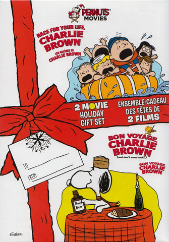 Charlie Brown - Race for Your Life / Bon Voyage (2 Movie Holiday Gift Set) (Boxset) (Bilingual) DVD Movie 