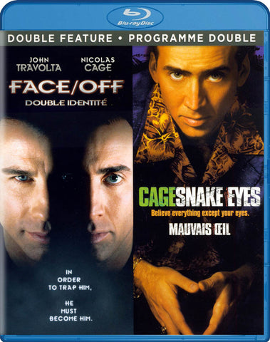 Face / Off / Snake Eyes (Double fonction) (Blu-ray) (Paramount) (Bilingue) Film BLU-RAY