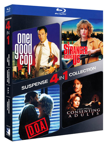 ONE GOOD COP / STRANGER AMONG US / D.O.A. / CONSENTING ADULTS (Boxset) (Blu-ray) BLU-RAY Movie 