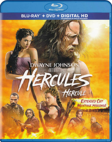 Hercules (Extended Cut) (Blu-ray + DVD + Digital HD) (Blu-ray) (Bilingual) BLU-RAY Movie 
