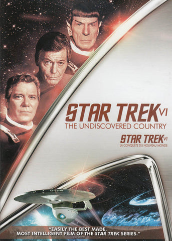 Star Trek VI (6) - The Undiscovered Country (Bilingual) DVD Movie 