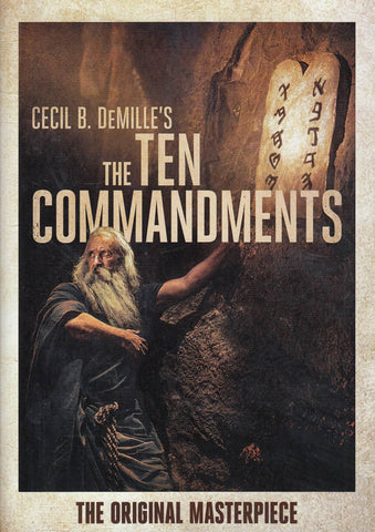 Film DVD Les Dix Commandements (1923)
