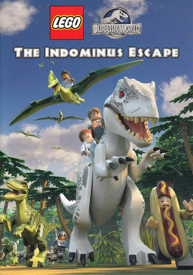 Lego Jurassic World The Indominus Escape on DVD Movie