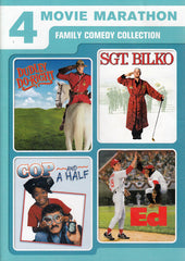 4 Movie Marathon Family Comedy Collection (Dudley Do-Right / Sgt. Bilko / Cop and a Half / Ed)