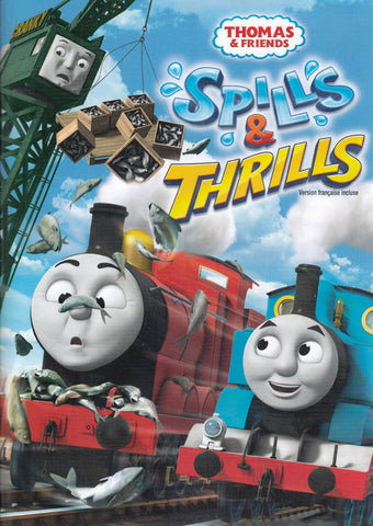 Thomas & Friends: Spills & Thrills (Bilingual) DVD Movie 