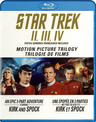 Star Trek 2 / 3 / 4 (Trilogie de films) (Blu-ray) (Bilingue)