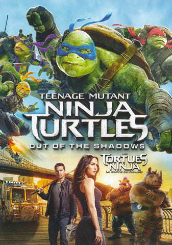 Teenage Mutant Ninja Turtles - Out Of The Shadows (Bilingual) DVD Movie 