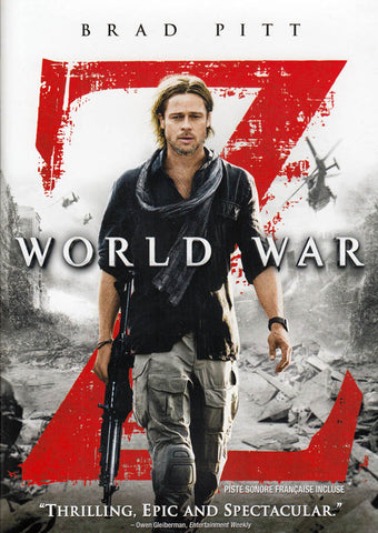 World War Z (Bilingual) DVD Movie 
