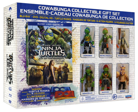 Teenage Mutant Ninja Turtles - Out of the Shadow (Cowabunga Collectible Gift Set) (Boxset) (Bilingua DVD Movie 