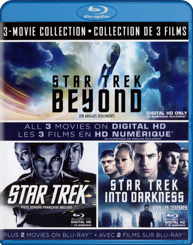 Collection de films Star Trek 3 (Blu-ray / Copie numérique) (Blu-ray) (Bilingue) Film BLU-RAY