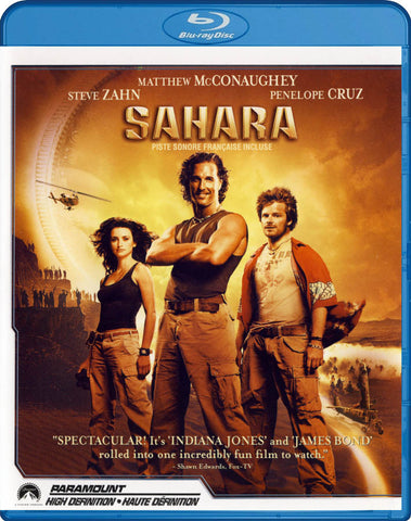 Sahara (Blu-ray) (Bilingual) (White Paramount) BLU-RAY Movie 