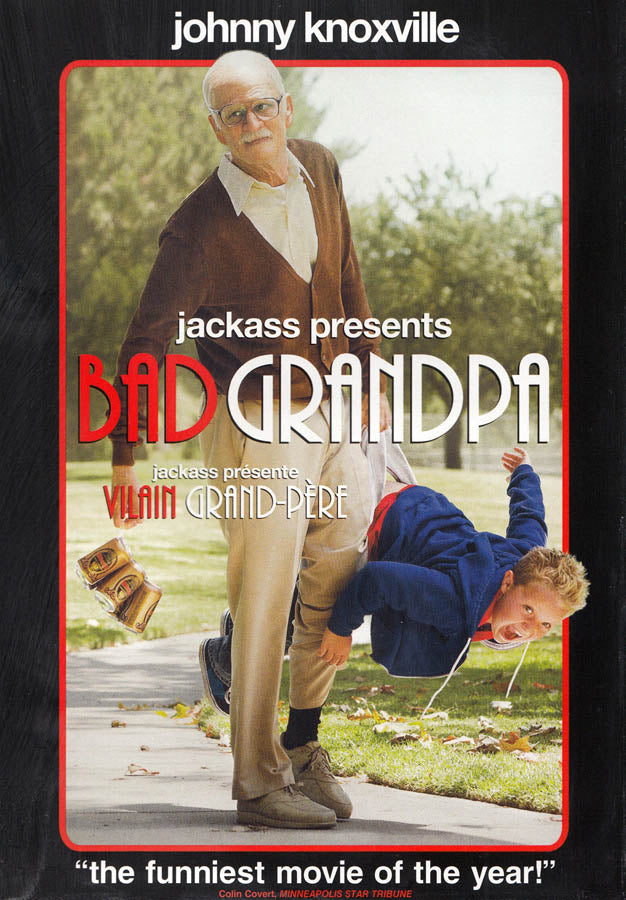 Jackass Presents: Bad Grandpa (Bilingual) on DVD Movie