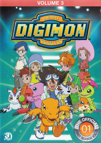 Digimon - Digital Monsters - Season 1, Volume 3 DVD Movie 
