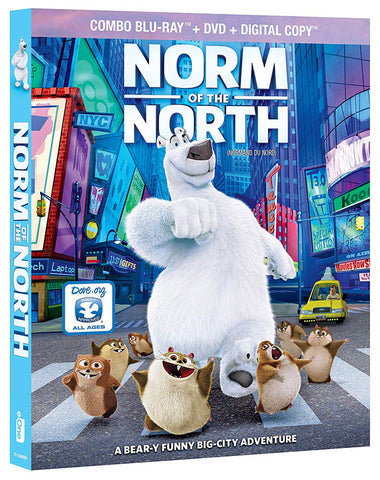 Norm Of The North (Blu-ray + DVD + Copie Numérique) (Blu-ray) (Bilingue) Film BLU-RAY