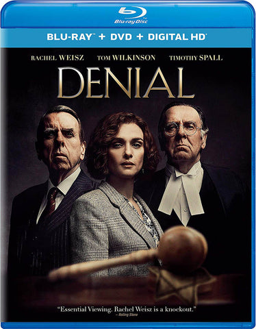 Denial (Blu-ray + DVD + Digital Copy) (Blu-ray) BLU-RAY Movie 