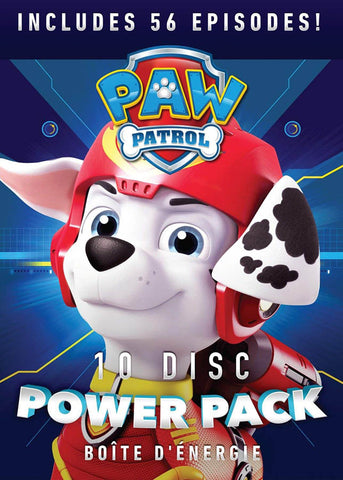 PAW Patrol 10-Disc Power Pack (épisodes 56) (Boxset) DVD Vidéo
