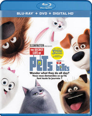 La vie secrète des animaux domestiques (Blu-ray + DVD) (Blu-ray) (Bilingue)