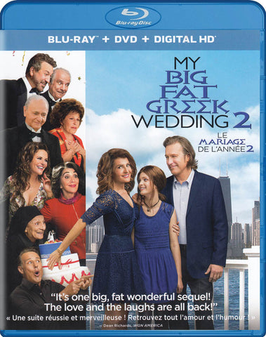 Mon gros mariage grec 2 (Blu-ray + DVD) (Blu-ray) (Bilingue) Film BLU-RAY