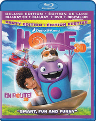 Home 3D (Deluxe Edition) (Blu-ray 3D + Blu-ray + DVD) (Blu-ray) (Bilingual)