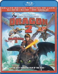 Comment entraîner votre Dragon 2 (Édition Deluxe) (Blu-ray 3D + Blu-ray + DVD) (Blu-ray) (Bilingue)