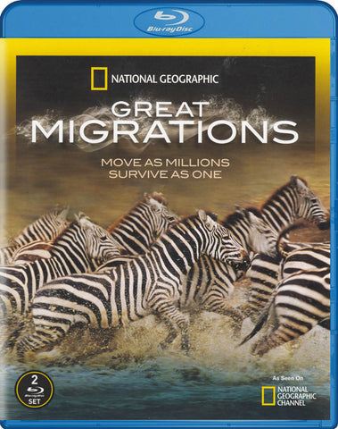 National Geographic: Great Migrations (Blu-ray) BLU-RAY Movie 