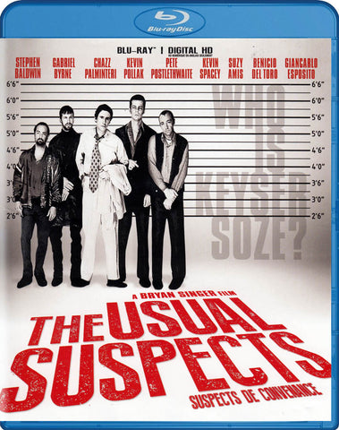 The Usual Suspects (Bilingual) (Blu-ray + Digital Copy) (Blu-ray) BLU-RAY Movie 