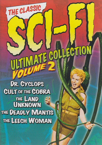 Classic Sci-Fi Ultimate Collection - Volume 2- Dr. Cyclops / Cult of the Cobra / The Land of the U DVD Movie 