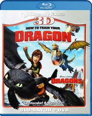 How To Train Your Dragon (Blu-ray 3D + DVD) (Blu-ray) (Bilingual)