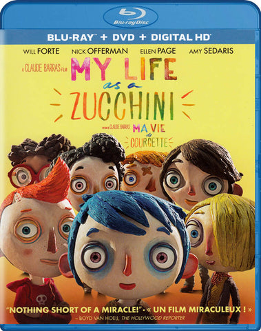 My Life As A Zucchini (Blu-ray + DVD) (Blu-ray) (Bilingual) BLU-RAY Movie 