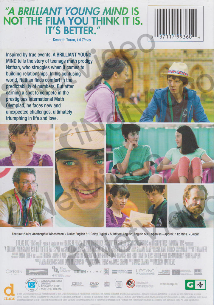 A Brilliant Young Mind on DVD Movie