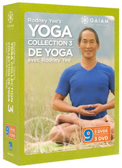 Collection de yoga 3 de Rodney Yee (Yoga quotidien / Yoga Cross Train / AMPM Yoga) (Coffret) (Bilingue)