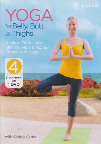 Film DVD de Yoga pour le ventre, les fesses et les cuisses