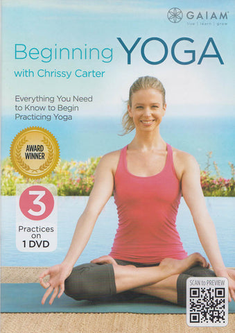 Yoga débutant avec Chrissy Carter DVD Movie